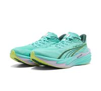 Puma x HYROX Deviate Nitro 4 Men's Running Shoes | UK 11 in Intense Mint/Light Lavender