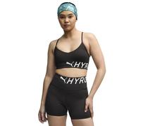 Puma X Hyrox Strappy Pwrmode Medium Impact Sports Bra Black XL Woman