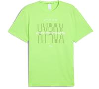 Puma X HYROX Train All Day Mens Training Top Green Short Sleeve Running T-Shirt