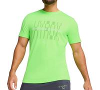 Puma X HYROX Train All Day Mens Training Top Green Short Sleeve Running T-Shirt