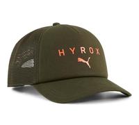 PUMA x Hyrox Trucker Cap Dark Olive - Glowing Orange