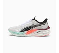 PUMA x HYROX Velocity Nitro™ 4 Running Shoes Men, White/Mint Melt/Glowing Red, size 7