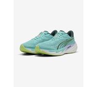 Puma x HYROX Velocity NITRO 5 shoes aquamarine lime lilac white - 41