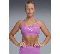 PUMA x HYROX Women's Move Strappy Sports Bra - Electric Orchid - Purple - Size: Large
