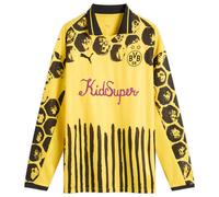 Puma x Kidsuper BVB Dortmund Long Sleeve Retro Home Jersey Faster Yellow/Puma Black