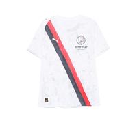 PUMA x KidSuper Manchester City FC diagonal-stripe graphic T-shirt - White M