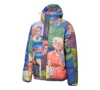 PUMA x Kidsuper Studio Printed Puffer Down Jacket 'Blue Red Green Purple' 531186-02 M