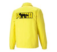 PUMA x Maison Kitsune Unisex Coach Jacket Yellow 530430-30 S