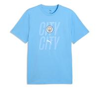PUMA x Manchester City ftblCulture T-Shirt 'Team Light Blue Blue Guppy' 786279-40 M