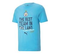 PUMA X Manchester City UCL 22/23 Winners T-Shirt 'Blue' 778684-04 M