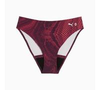 PUMA x Modibodi Seamfree Active Moderate-Heavy Bikini, Flame Haze Pink, size Large