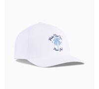 PUMA x Palm Tree Crew Golf Cap, White Glow