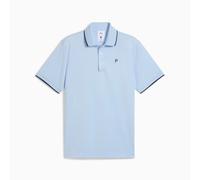 PUMA x Palm Tree Crew Tipped Golf Polo Shirt Men, Haute Tropic, size Medium