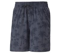 PUMA x PTC Palm Tree Crew Stretch Waist Navy Blue Mens Golf Shorts 536874 02