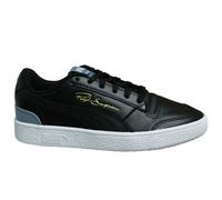 Puma x Ralph Sampson Lo Black Leather Low Lace Up Mens Trainers 370846 05 - Size UK 3.5