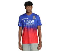Puma x RCB 2024 Men's Official IPL Replica Jersey - Royal Challengers Bangalore Cricket T-Shirt, Regular Fit, Short Sleeve, Surf the Web-for All Time Red, XXL