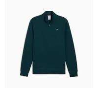PUMA x Reigning Champ Cloudspun Fleece Quarter-Zip Top Shirt Men, Green Terrain, size XL