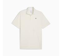 PUMA x Reigning Champ Mattr Jacquard Golf Polo Shirt Men, Warm White, size 2XL
