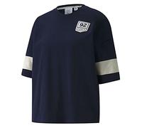 PUMA x Selena Gomez Short Sleeve Womens T-Shirt Casual Tee Navy 597079 03