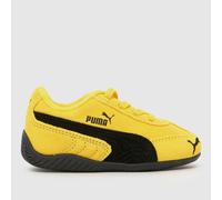 PUMA Yellow Speedcat Toddler Trainers UK 7 (EU 24)