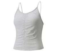 Puma Yoga Studio Foundation Ruched Sleeveless T-shirt White M Women