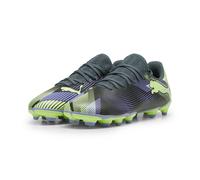 Puma Youth Boys FUTURE 7 PLAY FG/AG Football Boots - Grey - Size UK 1
