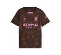 Puma Youth Boys Manchester City 24/25 Goalkeeper Jersey - Brown 7-8Y