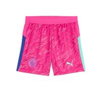 PUMA Youth Boys Manchester City 25/26 Goalkeeper Shorts - Pink 5-6Y