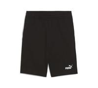 PUMA Youth Kids Unisex ESS No. 1 Logo Jersey Shorts Black Size 15-16Y