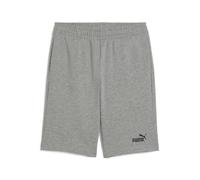 PUMA Ess No. 1 Logo Jersey Shorts Youth, Medium Grey Heather, size 11-12 Youth
