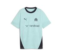 PUMA Youth Olympique de Marseille Training Jersey, Safe Lake New Navy Blue, 164