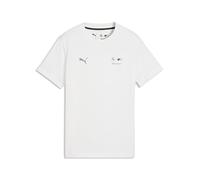 PUMA Youth Unisex BMW M Motorsport Essentials Tee - White 15-16 Years