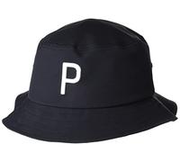 pumagolf Men's Bucket P Hat, Puma Black, S