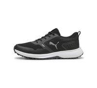 pumagolf Men's Fusion Grip 6 Golf Shoe, Puma Black/Asphalt, 7.5 UK