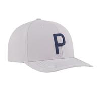 pumagolf Men's Heritage P Cap, Ash Gray-deep Navy, One Size
