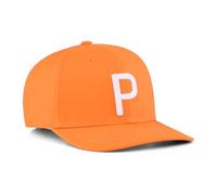 pumagolf Men's Heritage P Cap, Rickie Orange-White Glow, One Size