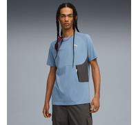 PUMAtech Pocket T-Shirt Men, Cool Blue/Dusky Grey, size XL
