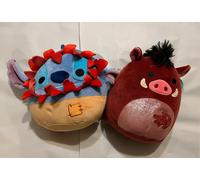 Pumbaa Lion King Simba Stitch Squishmallow Disney 8" Plush Soft Toy NEW UK
