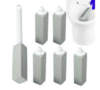 Pumice Stone Brush - Toilet Cleaner Made of Pumice Stone | PP Pumice Stone | 24.5 x 4 x 4 cm Toilet Pumice Cleaning Stone | Replaceable Water Ring Remover | Stain Cleaner Brush for Home