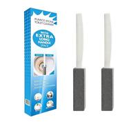 Pumice Stone Cleaning, 2 Pieces, Natural Brushes with Strong Handle
