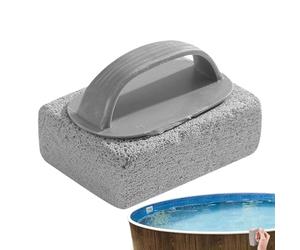 Pumice Stone For Cleaning Pools - Pumice 3.94 x 2.76 x 1.57 Inches | For Pool Tile Scale With Handle | Manual Pom-ice Stone For Cleaning Glass Tiles And Re