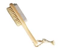 Pumice Stone for Feet, 2 Pack Foot Pumice Callus Remover with Nail Brush