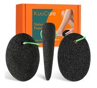 Pumice Stone for Feet, 3 Pack Natural Earth Lava Foot Callus Remover & Pedicure Exfoliator Tools for Heels, Soles and Toe Gaps, Foot Scrubber for Dry & Dead Skin