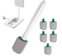 Pumice Stone For Toilet Bowl Cleaning, Scouring Stick, Replaceable Pumice Stone With Handle, Toilet Limescale Remover For Bathroom Tiles, Sink, Swimming Pool, Bathtubs, Cleaning Supplies