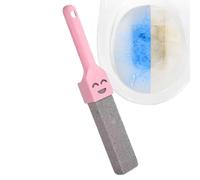 Pumice Stone Toilet Bowl Cleaner - Remove Stubborn Limescale And Rust, Heavy Duty Abrasive Scrubber Styling, Universal Fit Handle Precision Cleaning Head, High Grade Natural Pumice Mineral Material