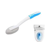 Pumice Stone Toilet Brush - Heavy Duty Toilet Cleaner | Deep Cleaning Tool for Tiles, Bathtub, Sink, Brick, Pool, Bathroom, BBQ Grills | Ergonomic, Rust-Resistant Brush for Hard Water Stains