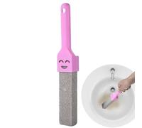 Pumice Toilet Bowls - Harmless Scouring Wand Bathroom Cleaning Tool | Stain Removal Stone Cleaner for Household Surfaces, Durable Handle Toilet Bowl Accessories for Ros