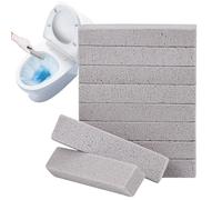 Pumice Toilet Cleaner - Toilet Cleaner with Pumice Stone - Abrasive Block Anti-scratch 10 Pieces Multipurpose for Concrete Floors Ceramic Grout Grates and Meshes
