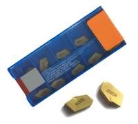 Pumixiy 10Pcs SP400 NC3020 Professional Carbide Cutting Inserts, GTN-4 Grooving Tools 4Mm Width, ZQMX4N11-1E Industrial Grade, Turning Insert