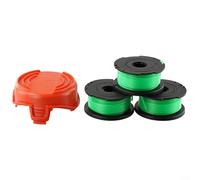 Pumixiy 3 Pack String Trimmer Replacement Spool Line Kit with Cover for GL7033 GL8033 GL9035 Garden Tool Accessories A6482